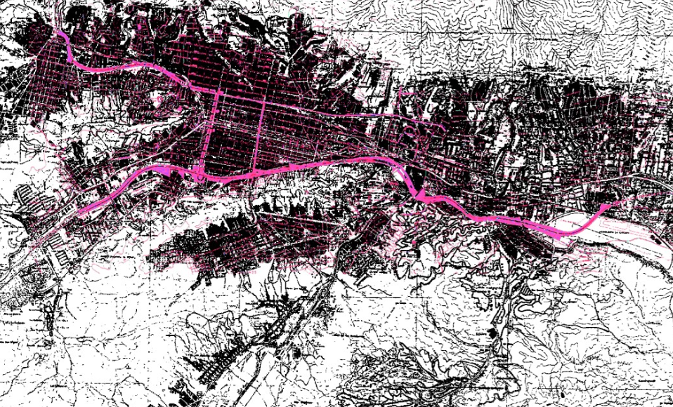 <p>Oil and the Automobile City → Oil wealth and automobile culture drove Caracas’ outward expansion. Roads and highways became organizing elements of the city, producing dispersed development and contributing to social and spatial segregation</p>