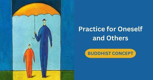 <p><span><span>Complete enlightenment for oneself and for others. [Giác ngộ hoàn toàn đầy đủ cho mình và cho người.]</span></span></p>