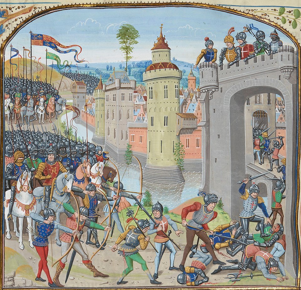 <p>1346 - 1347 - Crecy Campaign (All Facts) </p>