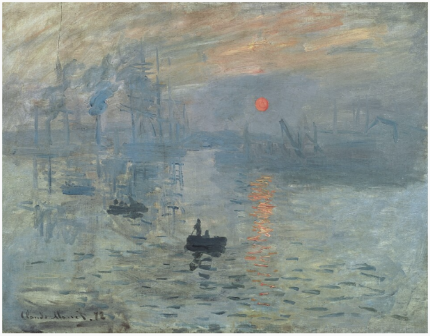 <p>Impression, soleil levant - Monet</p>