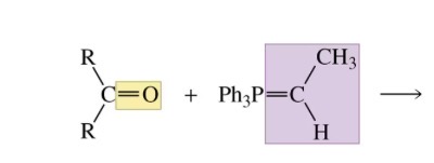 <p>Reaction of. An aldehyde or a ketone with a phosphonium ylide <span><span>(a Wittig reaction) forms…</span></span></p>