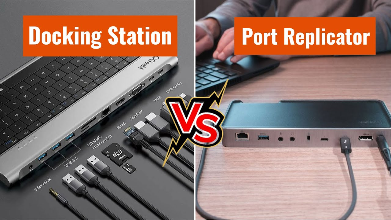 <p>A: Docking stations are laptop-specific and support adapter cards; port replicators connect via USB and work with almost any laptop </p>