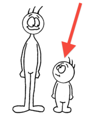 <p>to be small</p>