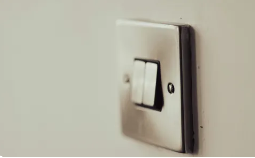 <p><span>Action you do when you are turning on an electronic device</span></p>