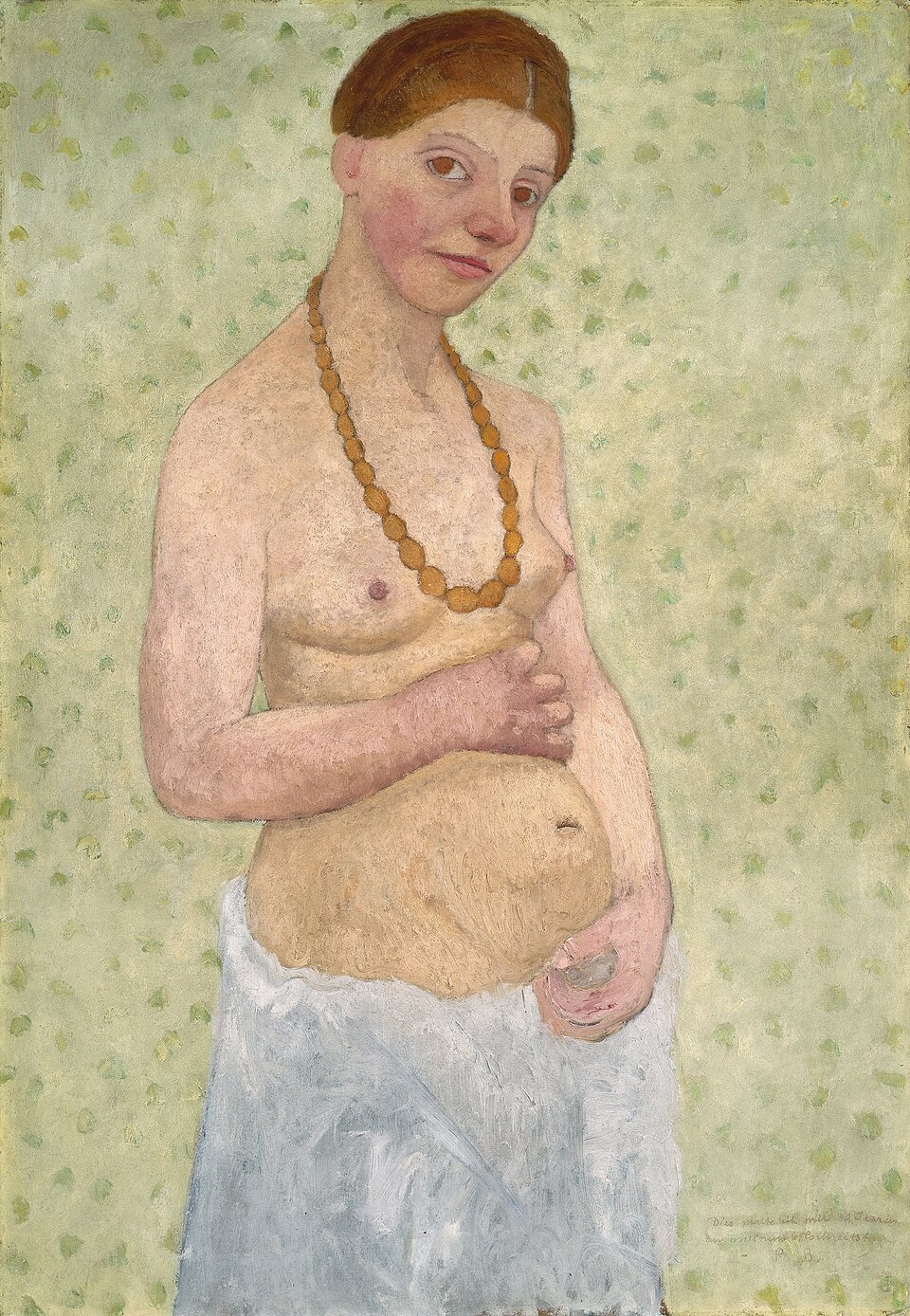 <p>Self portrait on sixth wedding anniversary</p>