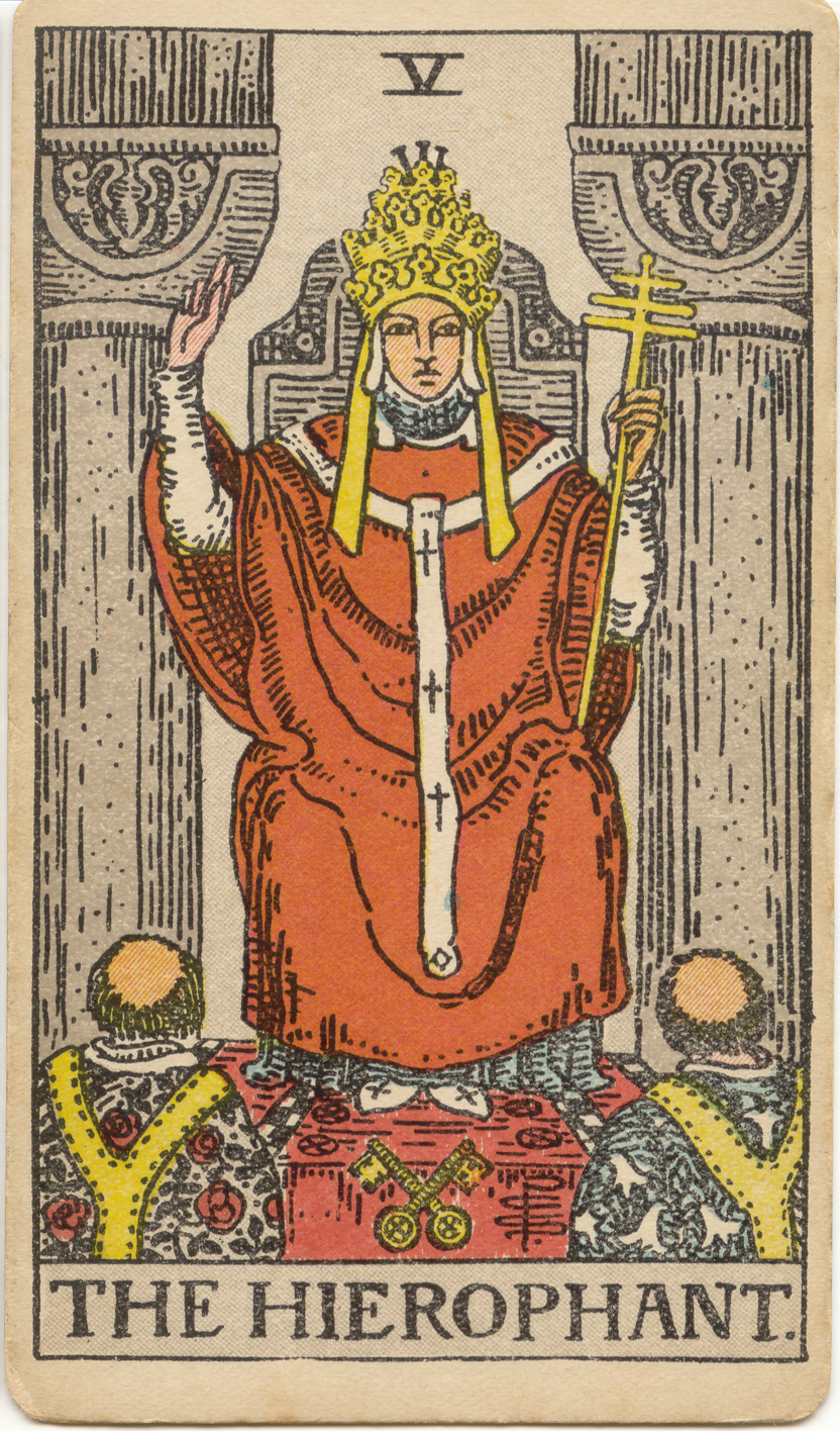 <p>Hierophant (V)</p>