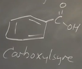 <p>hvordan laver man reduktion af en carboxylsyre så det bliver en sekundær alkohol? brug eksemplet</p>