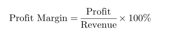 <p>How much money a business gets to keep from each £1 of sales</p>