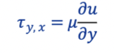 <p>friction force per unit area</p>