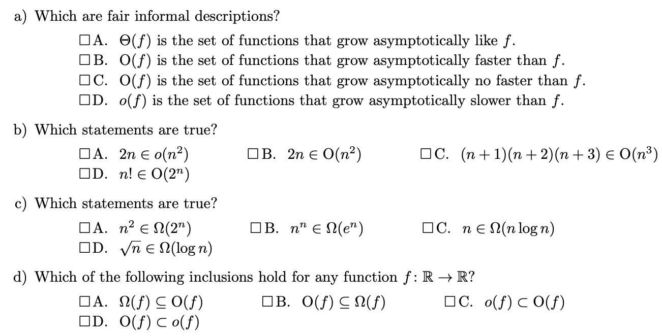 <p>Can be multiple correct or none</p>