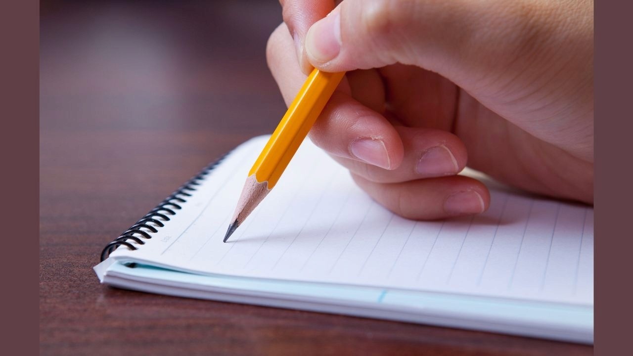 <p>During a meeting, your manager gives several important instructions that you'll need later.</p><p>What do you have to do with them? Use a phrasal verb.</p>