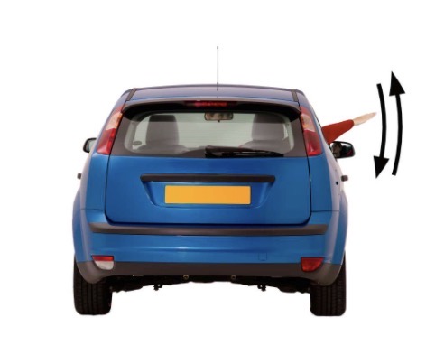 <p>What does this arm signal mean?</p>