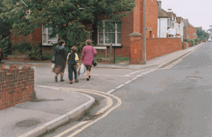 <p>What should you do if you want to turn left at a junction where pedestrians have started to cross?</p>