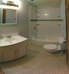 <p>el baño</p>