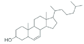 <p>Lipids with a rigid backbone of four carbon rings and no fatty acid tails</p>