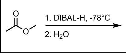 <p>What will these reactants to do an ester? </p>