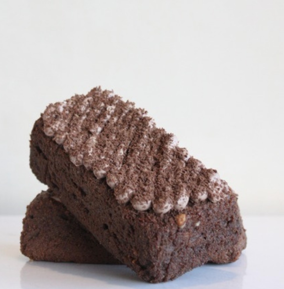 <p>Panqué de chocolate Keto:</p>