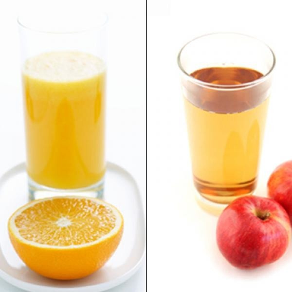 <p>orange/apple juice</p>