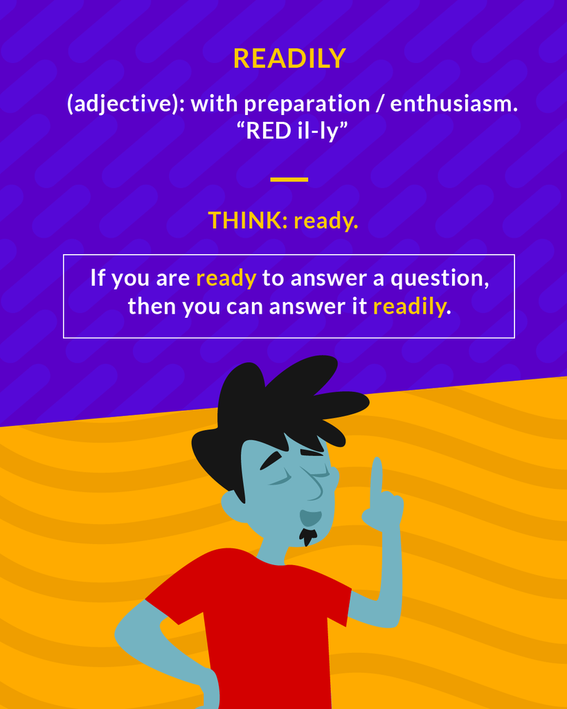 <p>(adj.) quickly and easily</p>