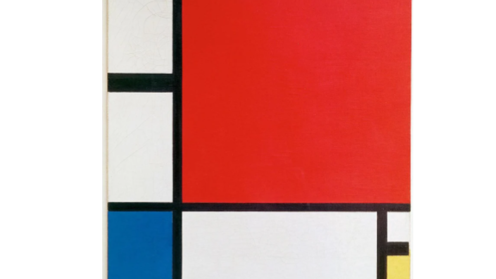 <p><span>Composition II in Red, Blue, and Yellow </span></p><p><span>Piet Mondrian </span></p><p><span>1930</span></p>