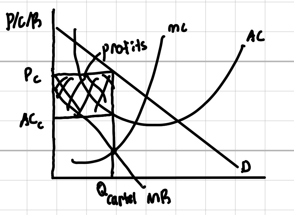 <p>tacit collusion: occurs when competing firms in an oligopoly coordinate their pricing and output without any formal agreement</p><p>price leadership: the largest/dominant firm initiates price changes or product changes &amp; all other firms follow, “mimic a monopoly”</p>