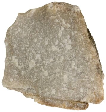 <ul><li><p>In lab, the mineral looks like a bone for some reason?</p></li><li><p>Very fine-grained with very sharp breaks</p></li><li><p>Commonly light gray</p></li></ul><p></p>