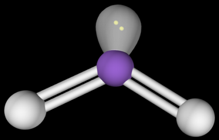 <p>AX<sub>2</sub>E – 3 electron domains<sub> </sub></p>