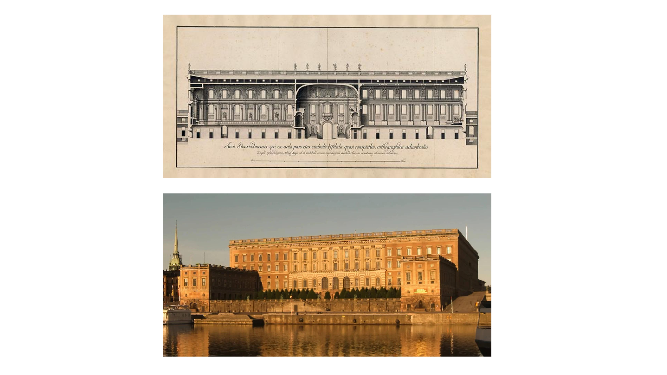 <p>Arkitekt</p><p>Byggnadens namn</p><p>Epok</p>