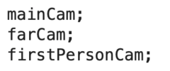 <p>lowerCamelCase</p>