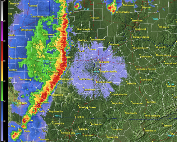 <p>Multi-cell thunderstorms may form as a line of thunderstorms called a _____ _____</p>