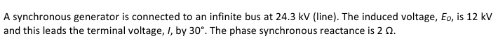 <p>How do you draw the phasor diagram for this kind of machine? </p>