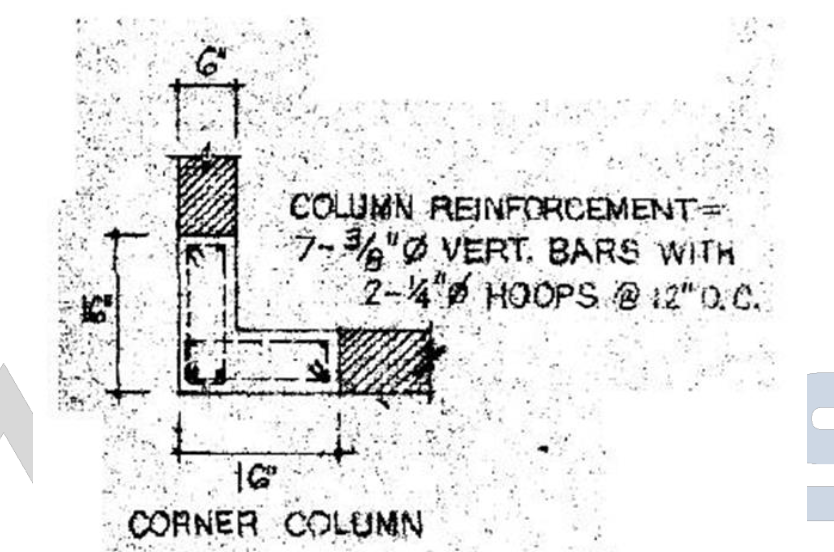 <p class="p1">Located at the <strong>intersections of CHB walls and at regular intervals </strong>(of about 3 M) for a long partition wall. Stiffener columns are in the form of an I, T or L.</p>