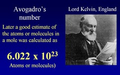 <p>📌 Definición histórica:</p><p>✔️Número de átomos en exactamente 12 gramos de carbono-12 isotópicamente puro.</p><p>➡ NA = 6.022x10²³</p>