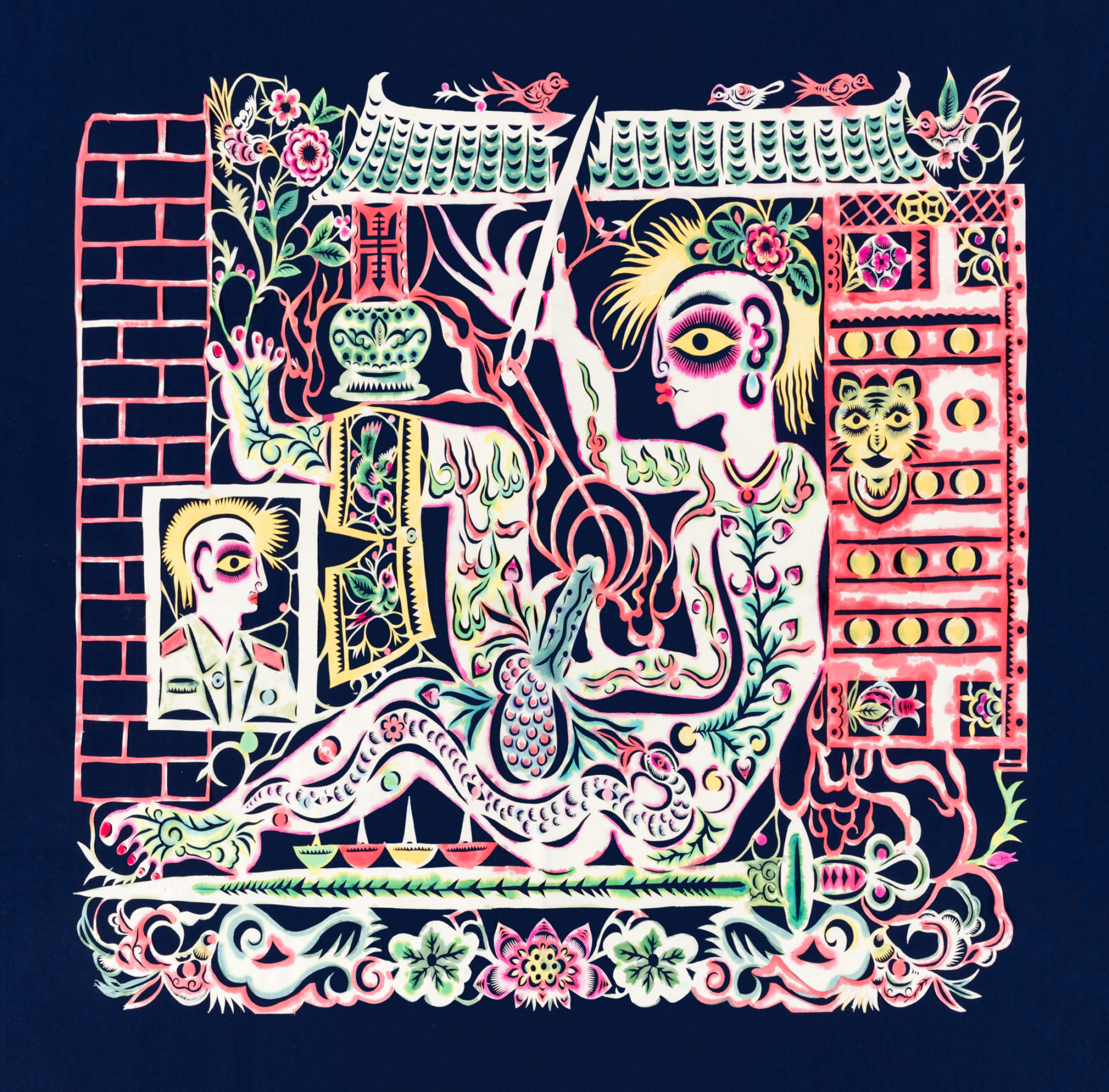 <p>Xiyadie, <em>Sewn</em>, 1999 </p>