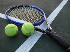 <p>the tennis racket</p>