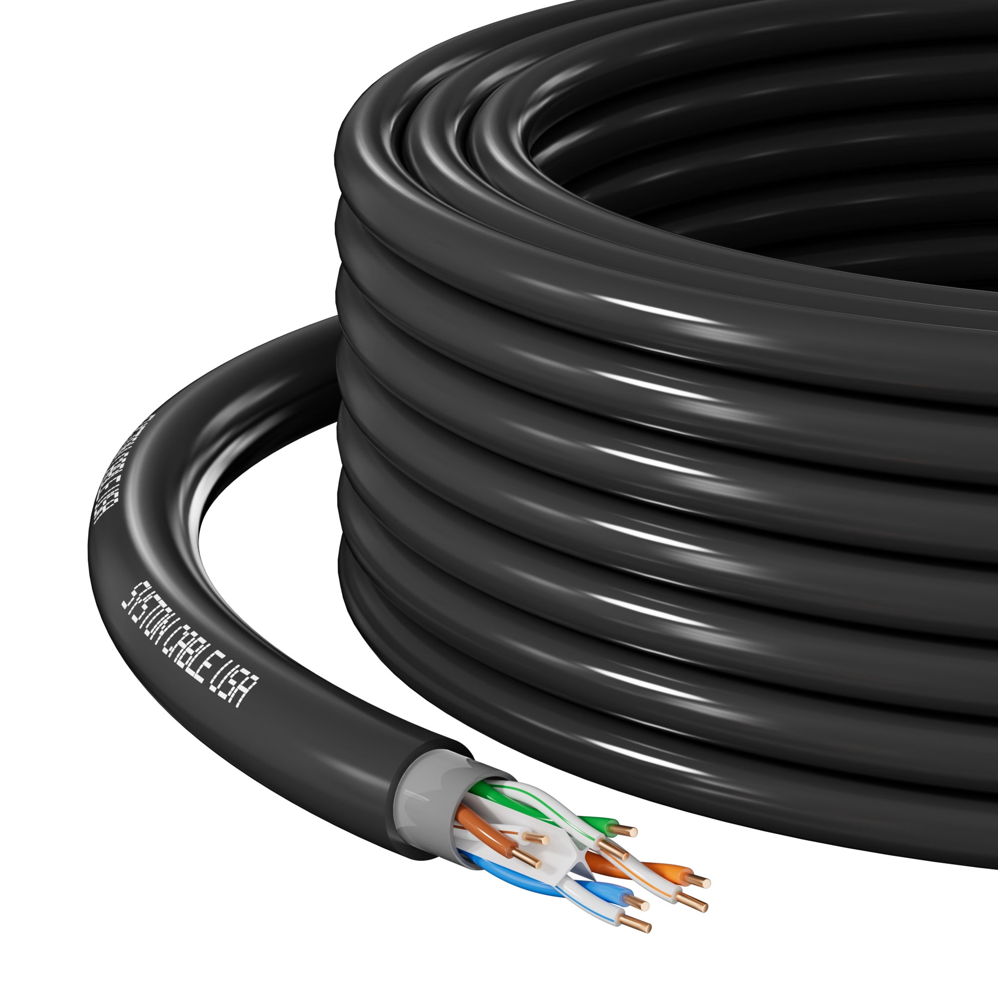 <p>Direct burial cable is designed to be <strong>installed underground without conduit</strong>.</p><p></p>