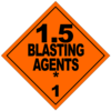 <p>An insensitive substance with a mass explosion hazard</p>