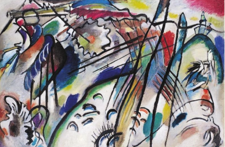 <p>Vassily Kandinsky, Improvisation No. 28, 1912 - Expressionism, The Blue Rider</p>