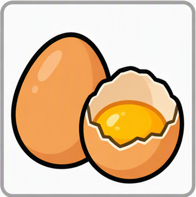 <p>What’s the minimum internal cooking temperature for: <strong>Eggs (shell eggs)</strong>? First try to remember the answer. Click here to reveal the answer.</p>