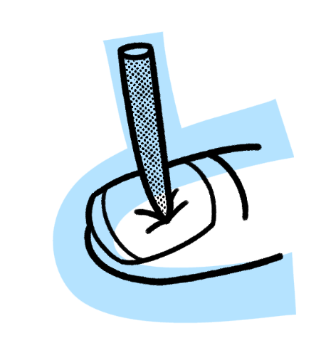 <p>“To” (like in “toe”) → remember nail in toe</p>