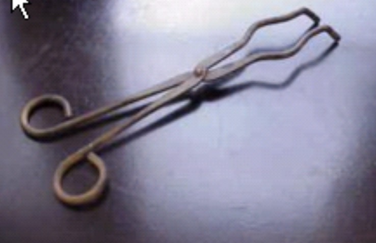 <p>Used for handling hot crucibles or picking up other hot objects.</p>