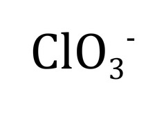 <p>Soluble, ClO3_-</p>