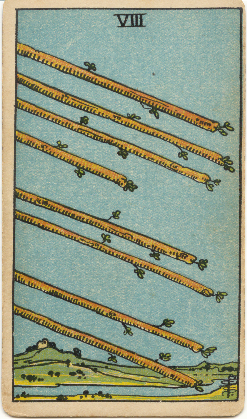<p>Eight of Wands</p>