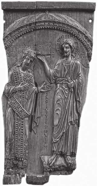 <p>Kristus korunuje Konstantina VII</p>