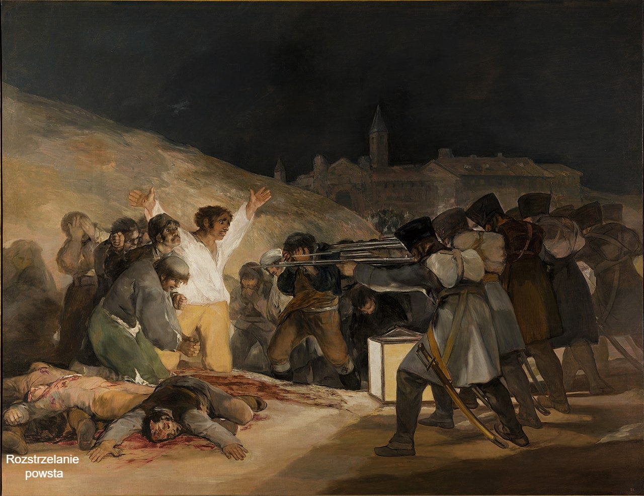 <p>“Rozstrzelanie powstańców madryckich”</p>
