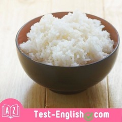<p>_____ is white and it's a very popular food in Asian countries.</p>