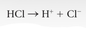 <p><span>One that dissociates completely in water (e.g. HCl, NaOH)</span></p><p></p>