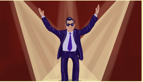 <p>Famous for something (a)</p>