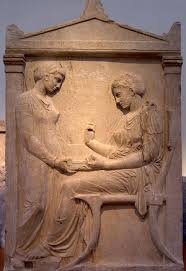 <p><span style="background-color: transparent;">an upright stone slab used to mark a grave or site, used during Neolithic period(6th-4th millennium B.C.E.)</span></p>