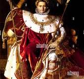<p>napoleone sul trono imperiale</p>